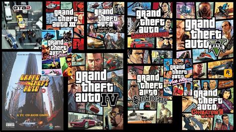 List Of Grand Theft Auto Games