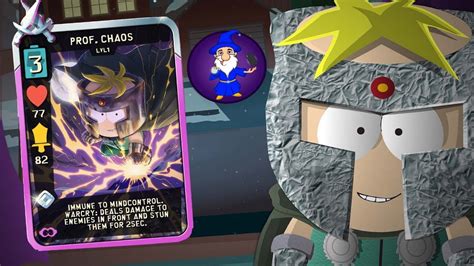 New Card Gameplay Professor Chaos South Park Phone Destroyer