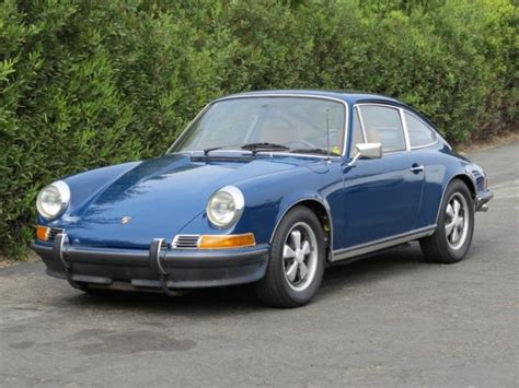 Porsche 911 Coupe 1972 Albert Blue For Sale 9112300954 1972 Porsche 911s Coupe Sunroof