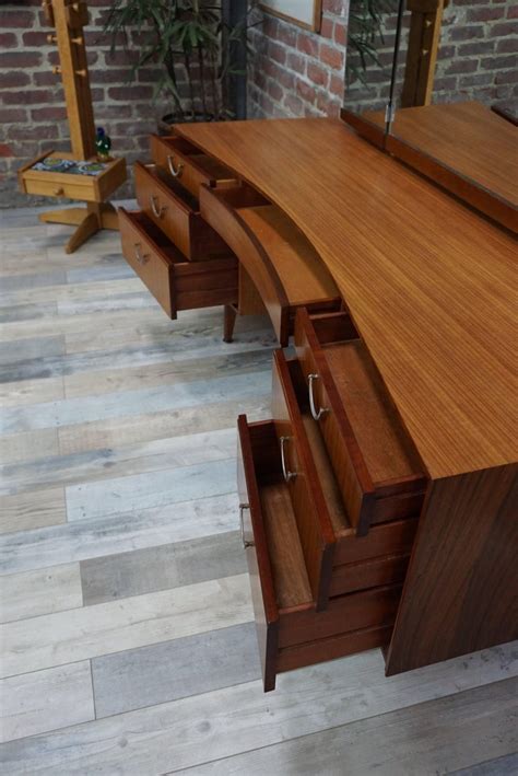 ₹ 13,000.00 (52%) teaklab teak wood bedroom range. Wooden Teak and Curved Dressing Table at 1stdibs