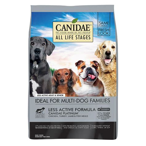 Premium nutrition for a normally active dog. Canidae All Life Stages Platinum Dog Food - L... | BaxterBoo