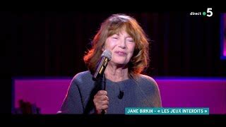 Le live Jane Birkin Jeux Interdits C à Vous Doovi