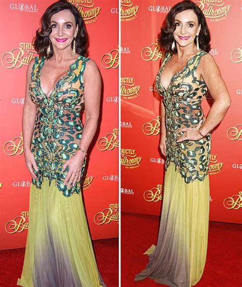 Strictly Come Dancing Shirley Ballas Flaunts Cleavage In Daring Gown