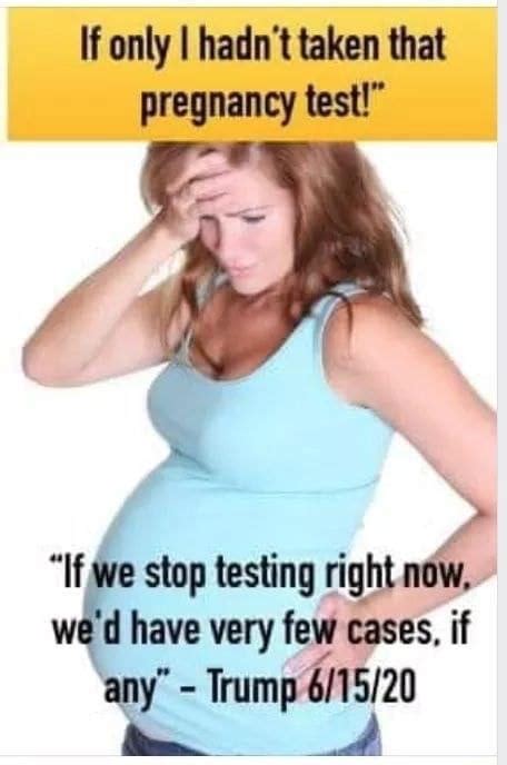 If Only I Hadnt Taken That Pregnancy Test A If We Stop Testing