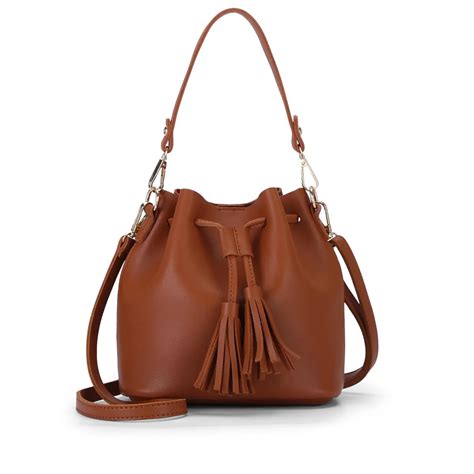 2017 Cute Women Bucket Bags Small High Quality Pu Leather Shoulder Bags