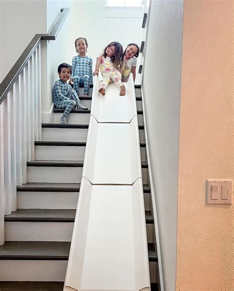 This Contraption Lets You Turn Your Stairs Into A Slide