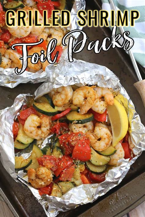 % of readers think this story is fact. These easy GRILLED SHRIMP FOIL PACKS are loaded with ...