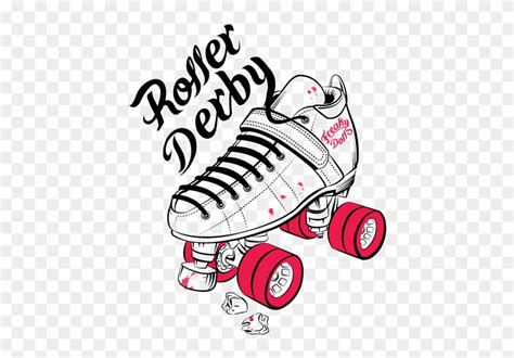 Roller Derby Team Roller Derby Skate Illustration Clipart 1124228