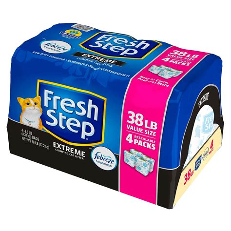 Fresh Step Scented Clumping Cat Litter With The Power Of Febreze