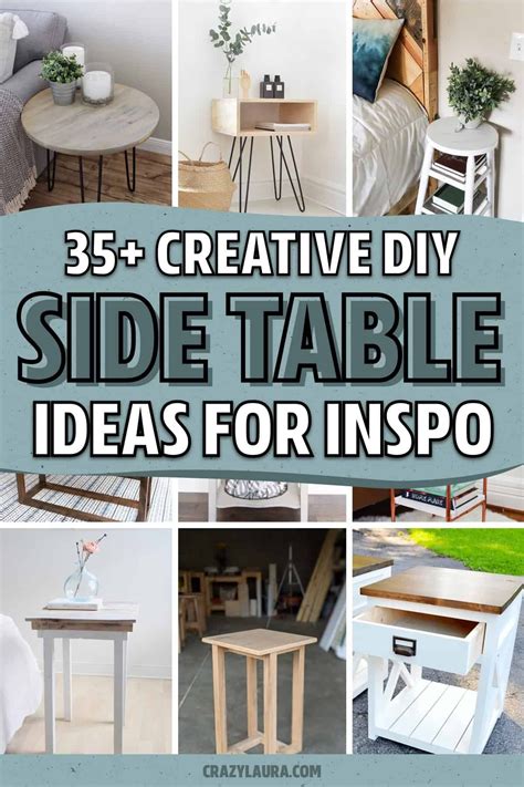 35 Best Diy Side Table Ideas And Plans Diy Side Table Cheap Side