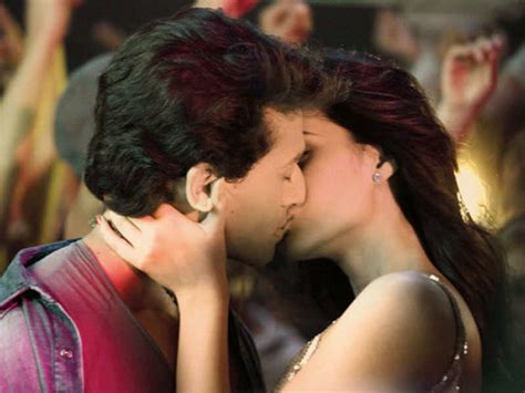 Tiger Shroff Tiger Shroff’s Intimate Kiss With Kriti Sanon Hindi Movie News Times Of India