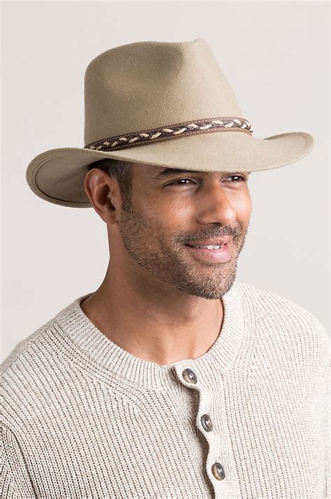 Jasper Crushable Wool Felt Waterproof Outback Hat Outback Hat Hats