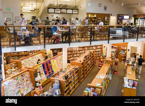 Inside Stanford University Bookstore With Books And Cards On Lower