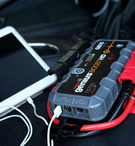 These are lithium ion batteries which is basically the same type of battery your smart phone uses. Boost HD 2000A UltraSafe Lithium Jump Starter | Lithium ...