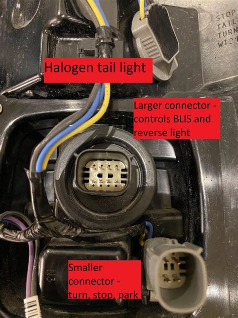 Reverse light wire on tail lights for 2022 F150 XLT w/ BLIS and Onboard