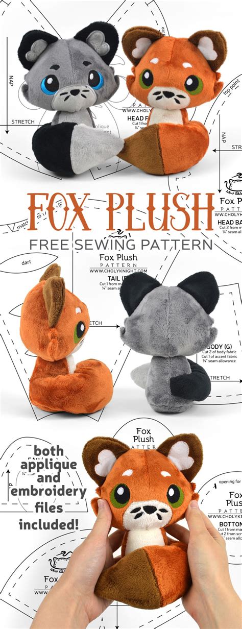 Printable Patterns For Stuffed Animals