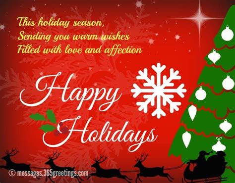 Happy Holiday Wishes Greetings And Messages Happy
