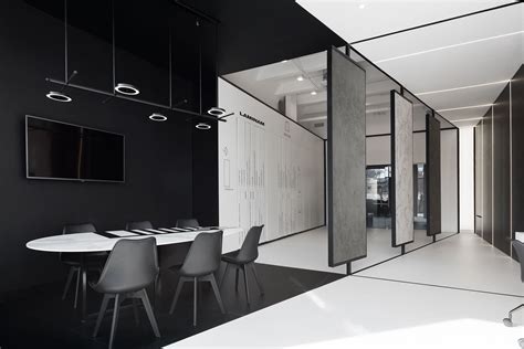 Interior Design Black And White Minimalist Interior Showroom