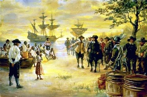 Us Timeline 1619 First African Slaves Landed At Jamestown