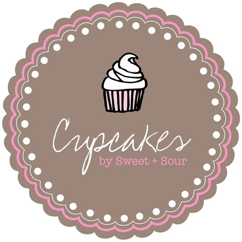 Pin By Rosanagh Bailey On Cakes Cupcake Logo Cupcake Logo Design
