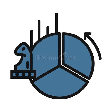 Strategy Master Plan Line Isolated Vector Icon Can Be Easily Modified