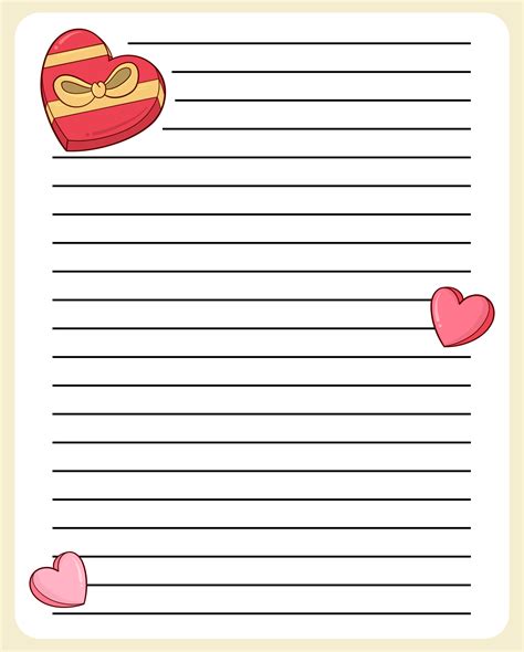 Free Printable Love Letter Paper Templates Printable