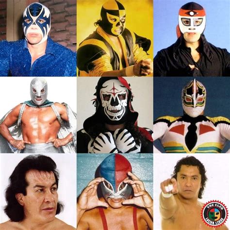 Lucha Libre Collage Explore The Exciting World Of Mexican Wrestling