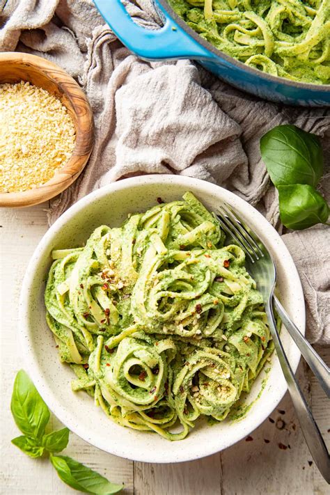 Creamy Vegan Spinach Pasta Connoisseurus Veg Vegan Survivor
