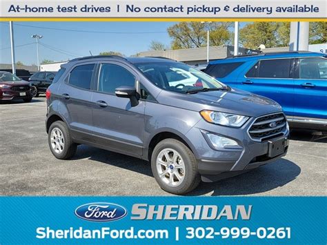 2022 Ford Ecosport Se For Sale Wilmington De T22287 Sheridan Ford