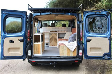 Amazing Swb Vivaro Camper Built With Beautiful Reclaimed Woods And Roof