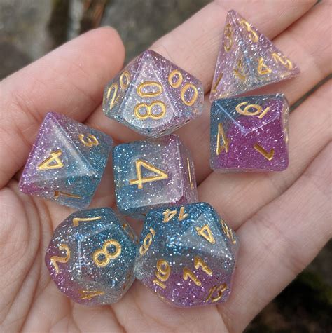 Spiritual Weapon Dnd Dice Set Polyhedral Dice Dandd Dice Etsy