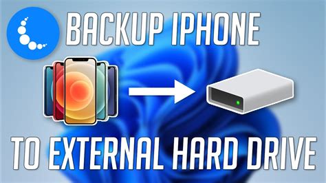Backup Iphone Or Ipad On External Hard Drive For Windows Step By