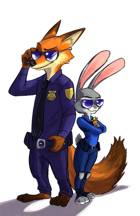 Our Two Favorite Cops By L Ataraxia L Zootopia