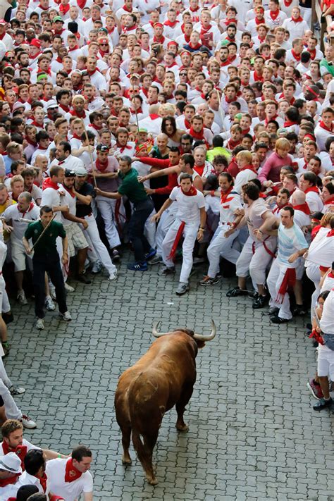 7 Incredible Photos Of The Running Of The Bulls In Spain For The Win