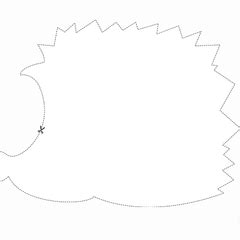 Wenn ebendiese sich nicht wahrscheinlich sind. Igel Vorlage in 2020 | Igel vorlage, Basteln und ...