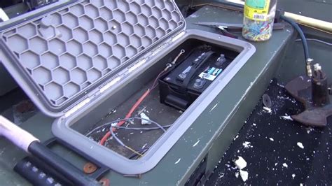 The easiest way i found was to drill out the rivets holding the bench into the boat then before you knock the foam out measure the width of it so the holes line back up. How To Install Hatch Doors On Jon Boat - OOW Outdoors ...