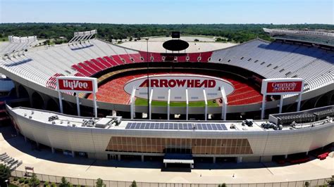 Arrowhead Stadium Kansas City Drone Footage Youtube