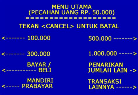 Untuk transfer dari rekening bni ke bank mandiri, anda hanya perlu pergi ke atm bni terdekat bila anda menemui kendala t, anda bisa minta tolong kepada satpam bank atau menelepon nomor 1500046. 7 Cara Mengambil Uang Di ATM Mandiri Dari Memasukkan Kartu ...