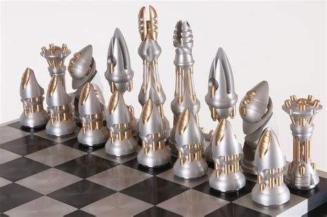 Artistic Chess Sets But The Proposition Of Making A Chess Set Held A