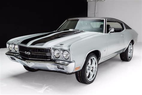 1970 Chevrolet Chevelle Ss Silver 454 4 Speed