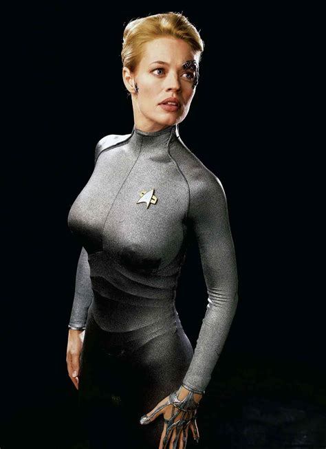 Jeri Ryan As Seven Of Nine From Star Trek Voyager In 1995 Star Trek
