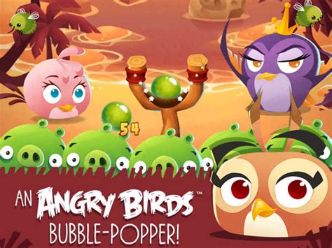 Angry Birds Stella POP Bursts Onto IOS Android