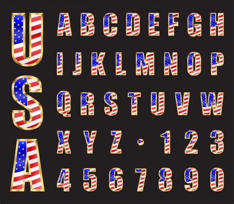 100000 Us Army Font Vector Images Depositphotos