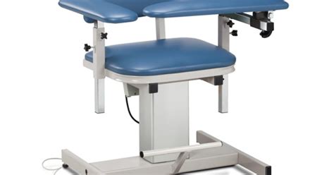 Exploded view construction drawing for a tube chair. Power Series, Blood Drawing Chair with… | Clinton ...