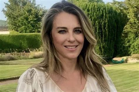Liz Hurley 53 Turns Barbeque Babe In Succulent Sausage Post Daily
