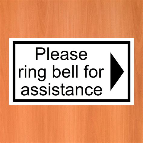 Please Ring Bell Office And Counter Signs Ubicaciondepersonascdmxgobmx