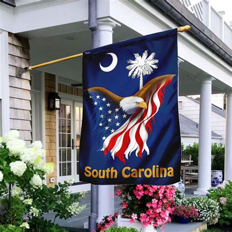 Flagwix American House Flag 295″ X 395″ South Carolina Eagle Flag