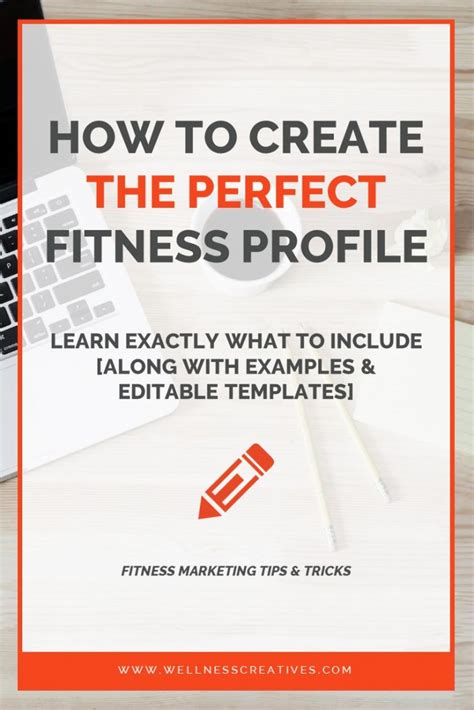 Fitness Profile Templates For Personal Trainers And Instructors