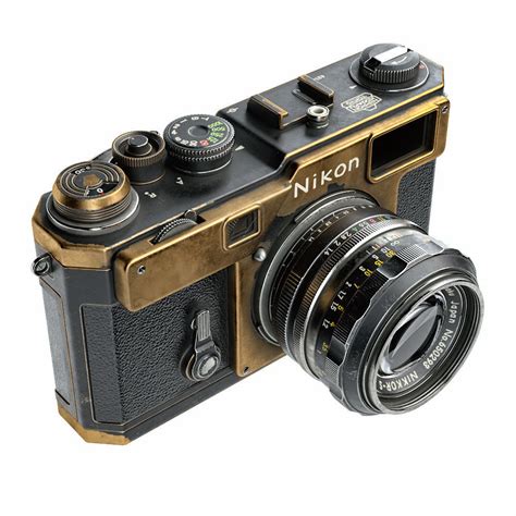 Nikon S3 Film Camera 3d Model Cgtrader