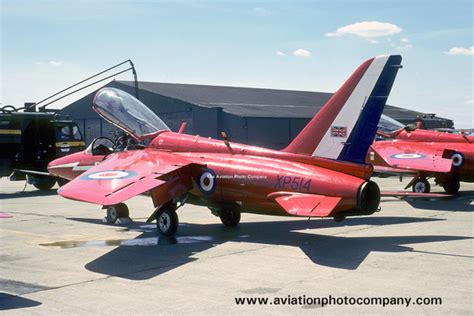 The Aviation Photo Company Latest Additions Raf Red Arrows Folland